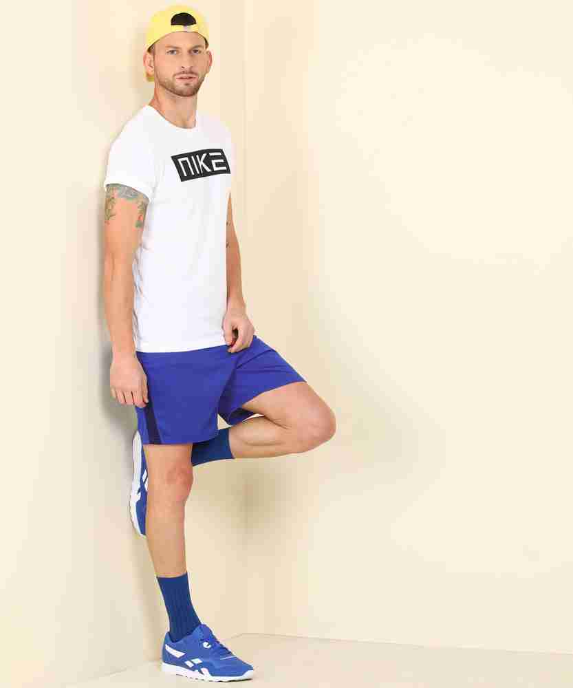 Nike dri fit shorts blue clearance