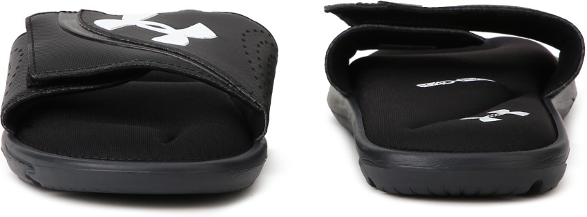 Under armour cushion slides hot sale