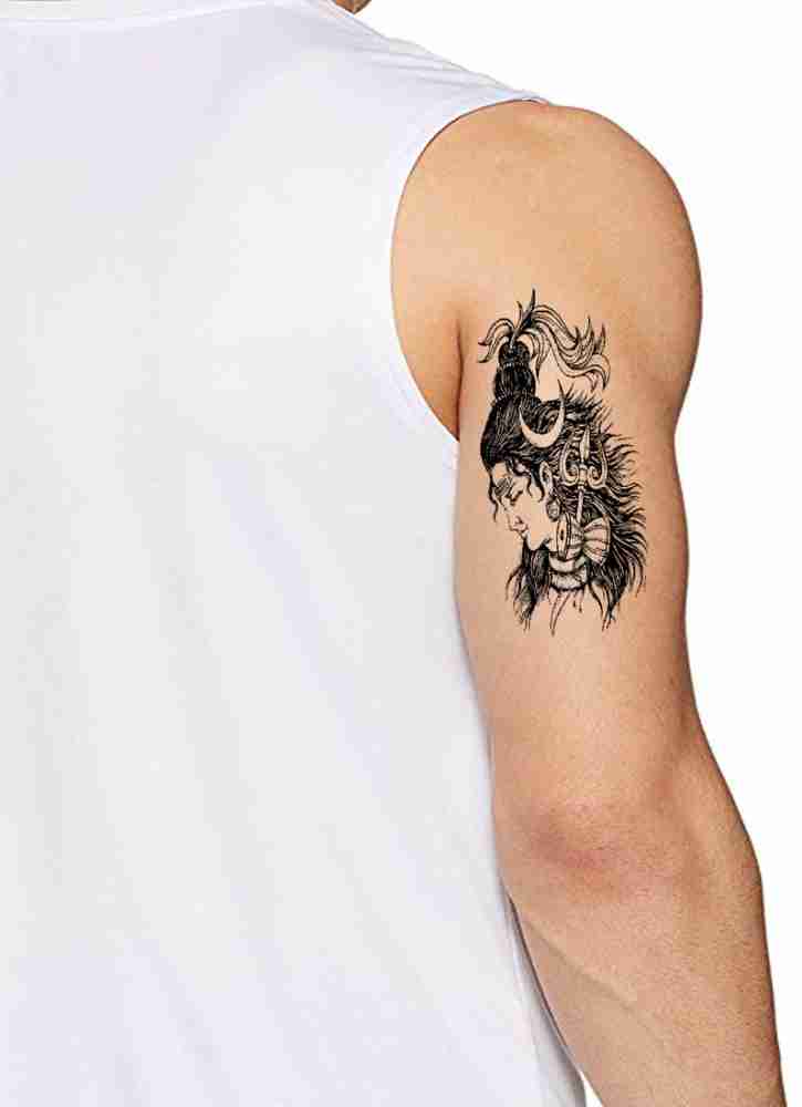 lord shiva tandav tattoo designs for men