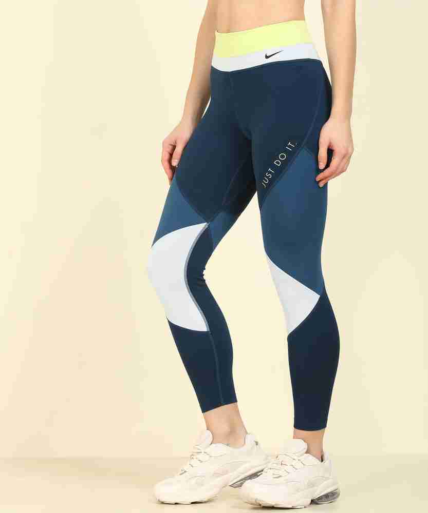 Nike color block tights best sale