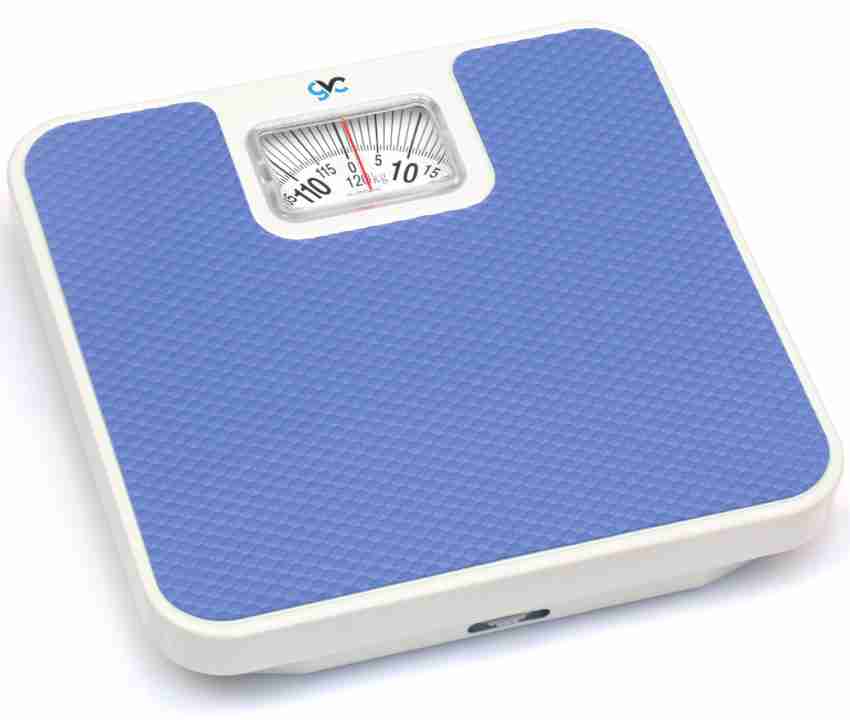 GVC Iron Analog Weight Machine - Manual Weighing Scale (Upto 120Kg  Capacity) : : Health & Personal Care