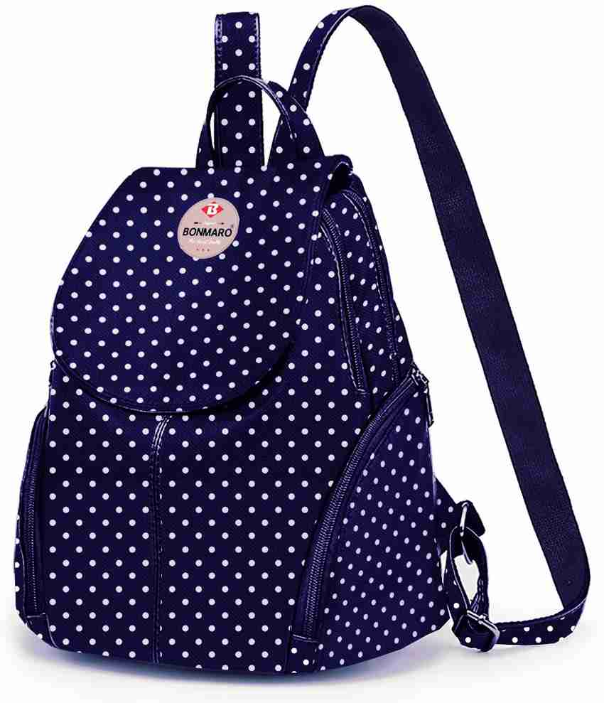 BONMARO Polka Dots Casual Backpack for Girls Flipkart