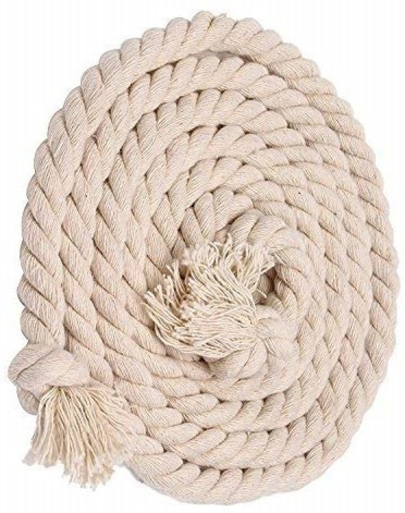 Engarc Tug of War Rope White 10Meters - 40mm Thickness Battle Rope Price in  India - Buy Engarc Tug of War Rope White 10Meters - 40mm Thickness Battle  Rope online at