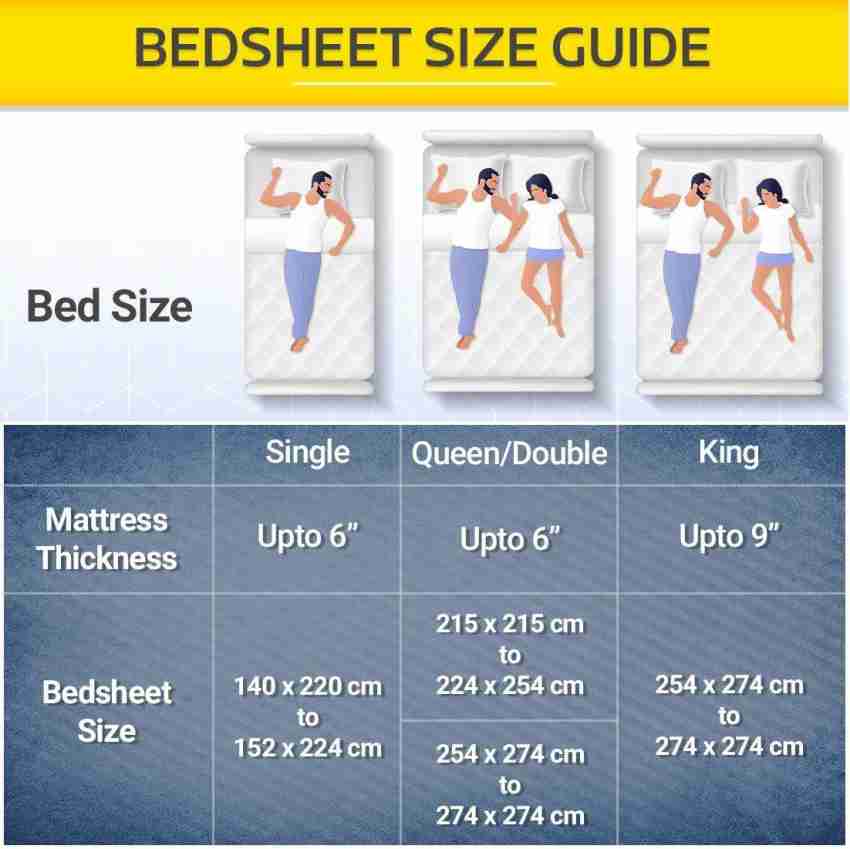 Mattress Sizes Chart & Bed Dimensions Guide - Purple