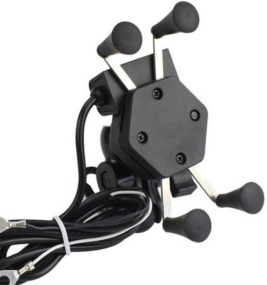 Bike mobile best sale holder with charger
