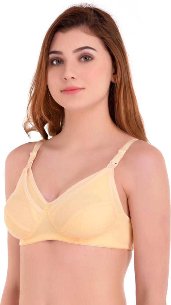 Women's Cotton Non Padded Non Wired Maternity Bra