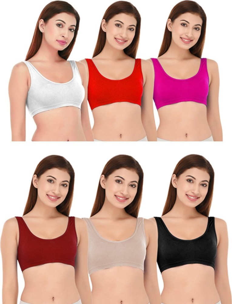 DeVry Women Sports Non Padded Bra - Buy DeVry Women Sports Non Padded Bra  Online at Best Prices in India