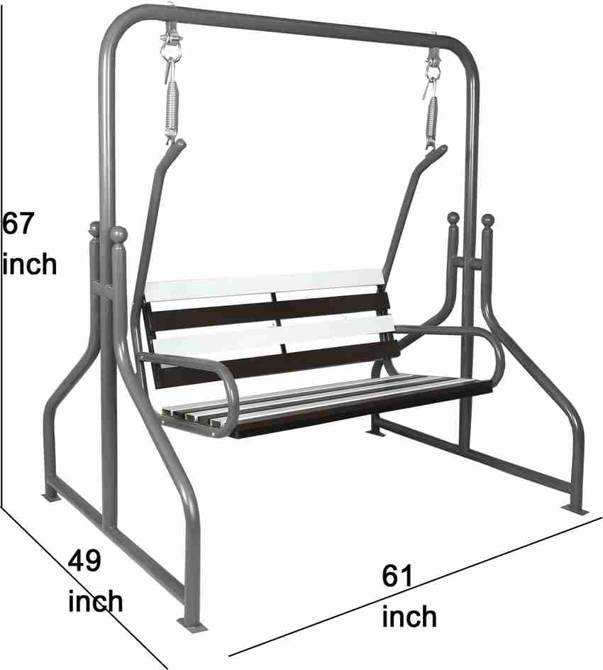 Kaushalendra indoor Jhula for Adult 300 kg cap. Iron Large Swing Price in India Buy Kaushalendra indoor Jhula for Adult 300 kg cap. Iron Large Swing online at Flipkart
