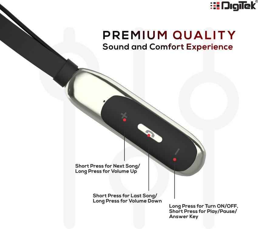 DIGITEK DBE 009 Bluetooth Headset Price in India Buy DIGITEK DBE