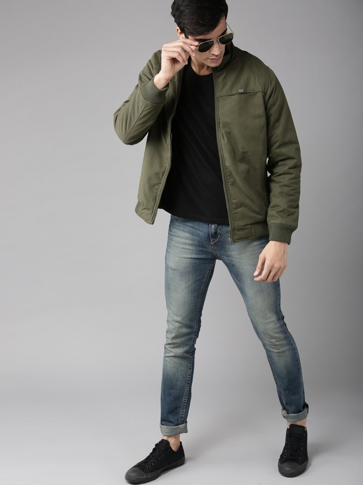 Roadster olive sales green jacket