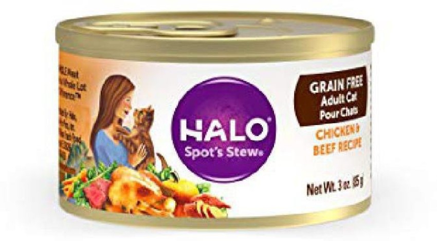 Halo wet outlet cat food