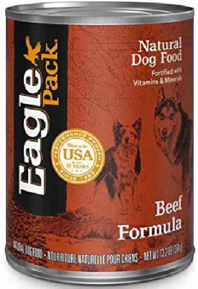 Eagle Pack Natural Wet Canned Dog Food 0.37 kg 12x0.03 kg Wet