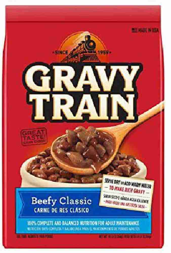 BIG HEART PET BRANDS Gravy Train Beefy Classic Dry Dog Food Beef 6.35 kg Dry Adult Dog Food Price in India Buy BIG HEART PET BRANDS Gravy Train Beefy Classic Dry