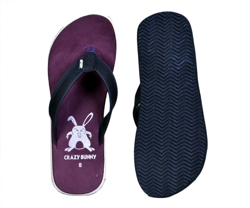 Buy Crazy Bunny Men Red Casual Flip Flop Online - Get 55% Off