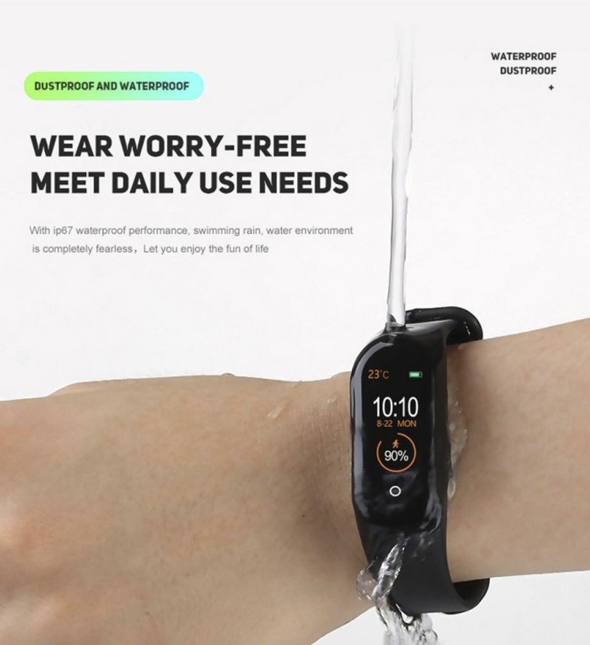 Smart bracelet sales m4 whatsapp