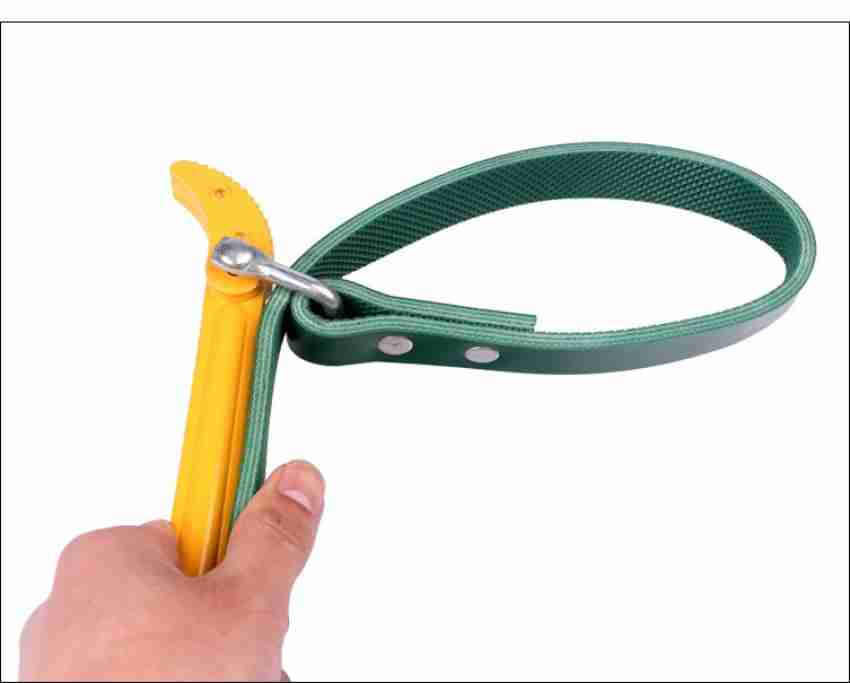 Buy DUMDAAR Adjustable Auto Oil Filter Belt Strap Wrench Spanner