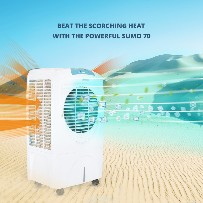 Symphony Jumbo 70 Desert Air Cooler 70litres, With, 43 OFF