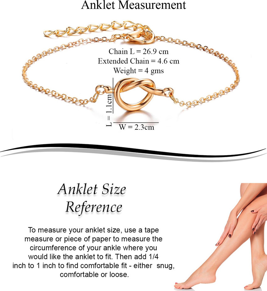 1999 ankle on sale bracelet