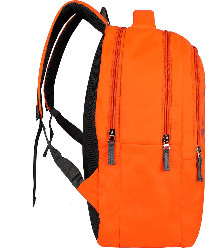 Orange backpacks for school outlet