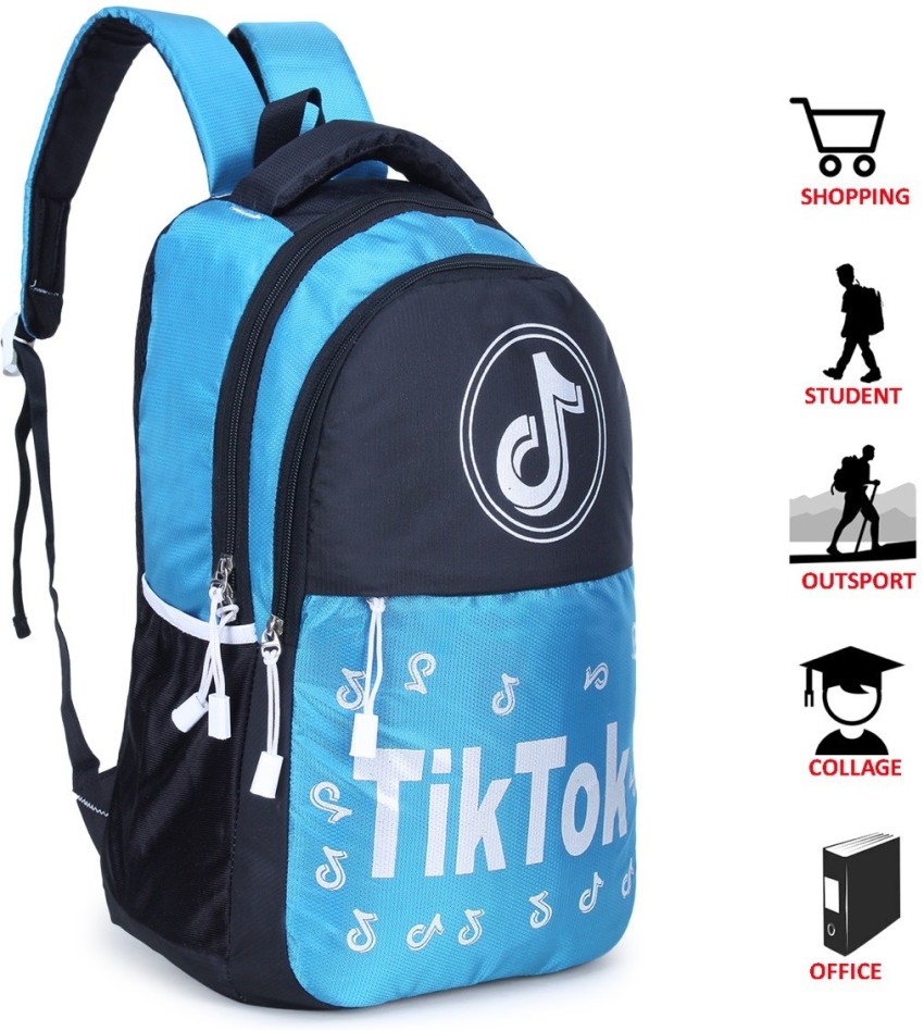 3pcsset Tik Tok Printed Backpack Set With Shoulder Bag Pencil Case School  Bag Travel Daypack Lightweight Bookbags  Fruugo IN