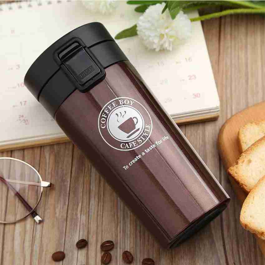 AMULAKH Coffee Thermos, Large Thermal Water Bottle for Tea Hot & Cold  Drinks