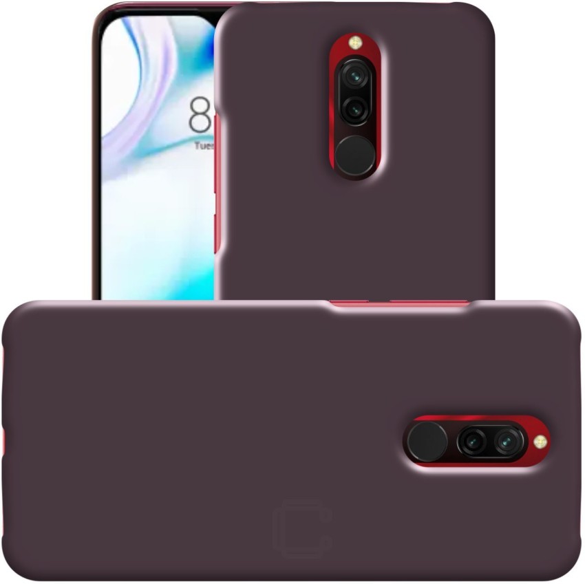 Supreme Black Redmi 8 Back Cover & Case At 99 Only - Spkases