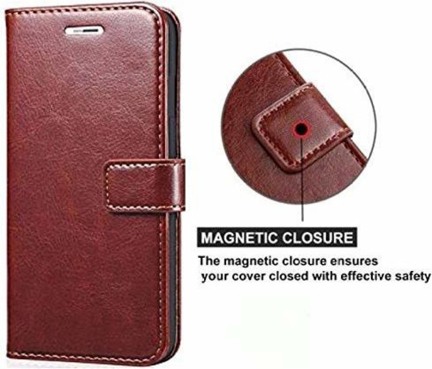 Buy Slugabed Flip Cover Back Case for Apple iPhone 11, Leather Finish, Inbuilt Stand & Pockets