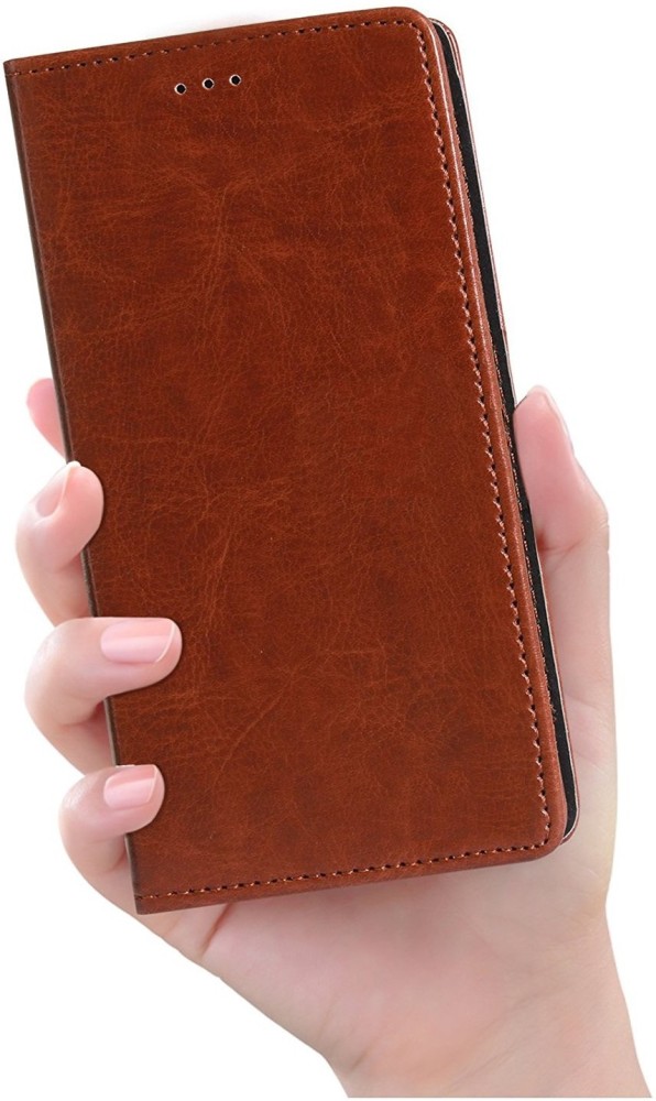 Hi Case Premium Leather Wallet Flip Cover For Vivo Y12/y15/y17/u10