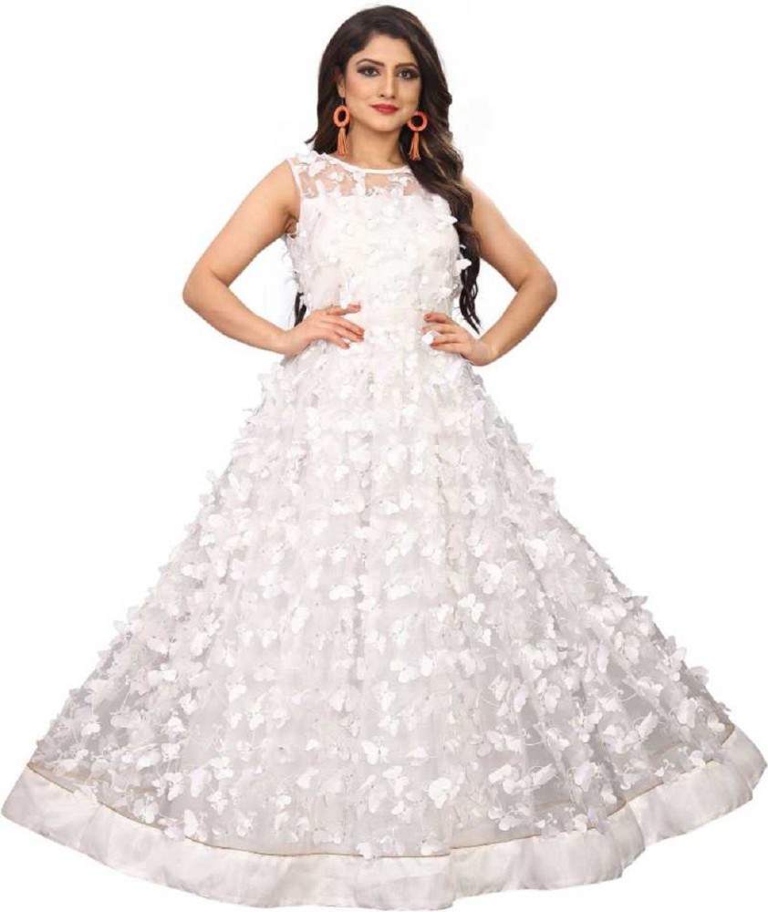 Butterfly sales gown flipkart