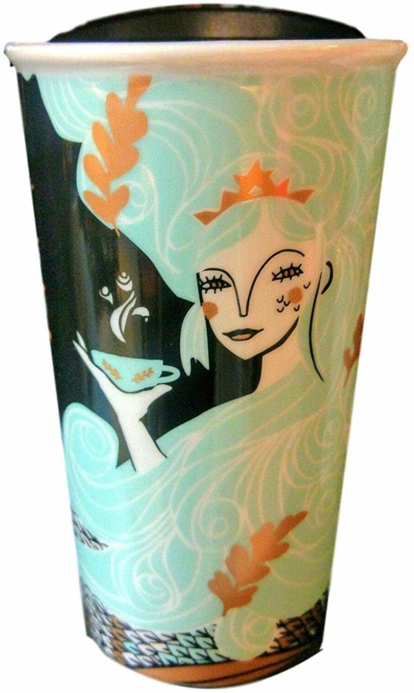 Starbucks Set Mermaid Coffee Tea Mugs Porcelain for Xmas Gift Set New 