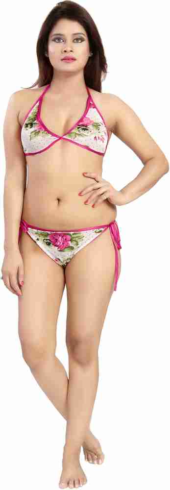 SHOPPING STATION Lingerie Set - Buy Dark Pink-2 SHOPPING STATION Lingerie  Set Online at Best Prices in India