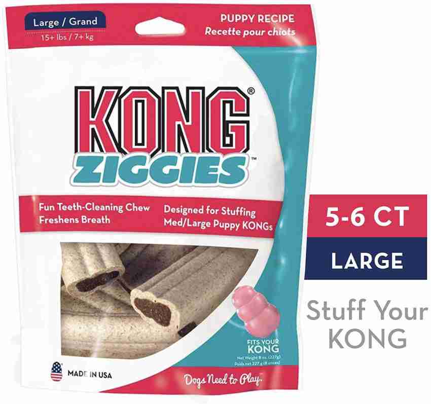 Kong ziggies puppy outlet large