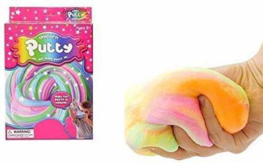 Buy HOTKEI (pack of 3 slimes) Multicolor fruit scented DIY magic toy slimy slime  clay gel jelly putty set kit toys for boys and girls kids slime 100gm  Online at Best Prices