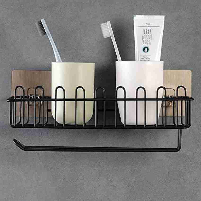 Self Adhesive Wall Hanging Shelves for Bathroom and Kitchen with