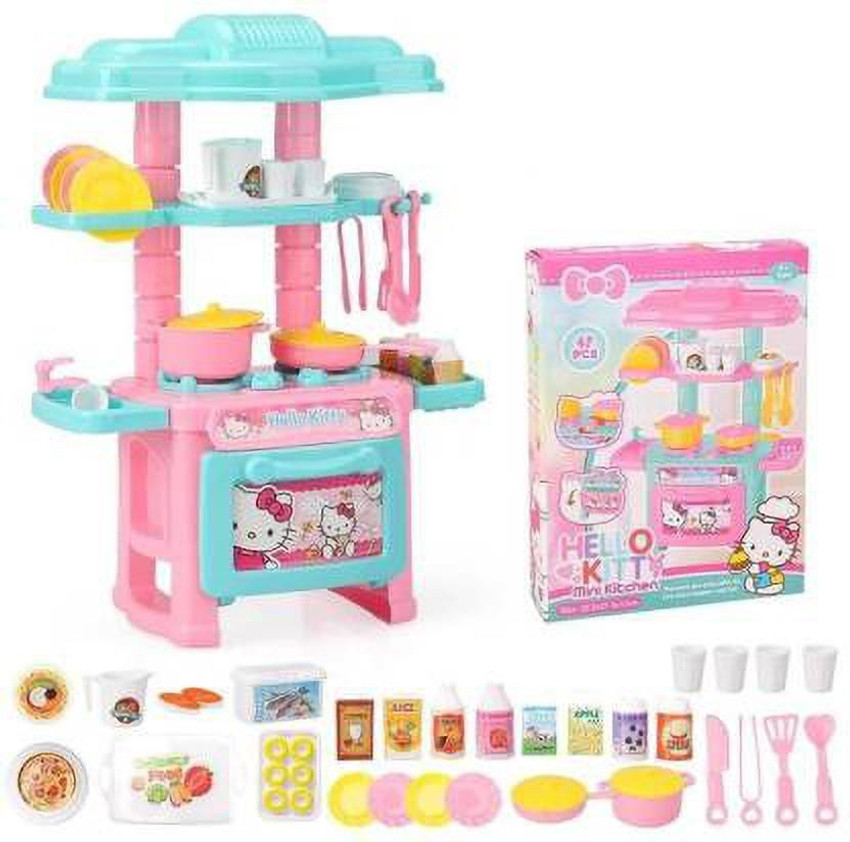 Branded 47 pcs mini kitchen set toy for kids 47 pcs mini kitchen