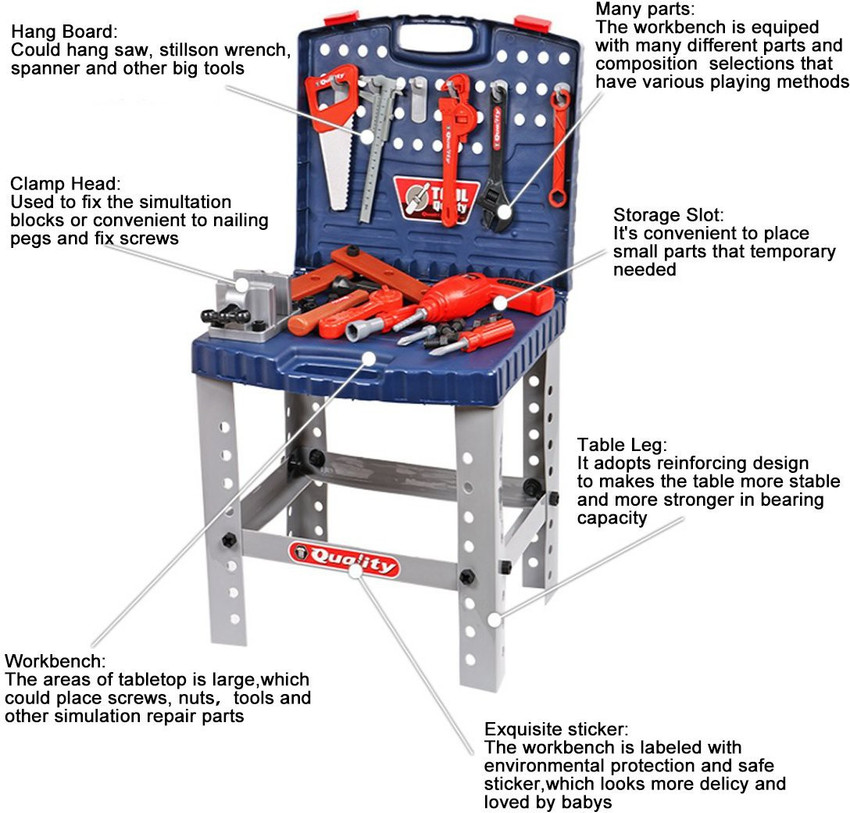 STYLO Portable Toolbox Educational Intelligence Toy Electric