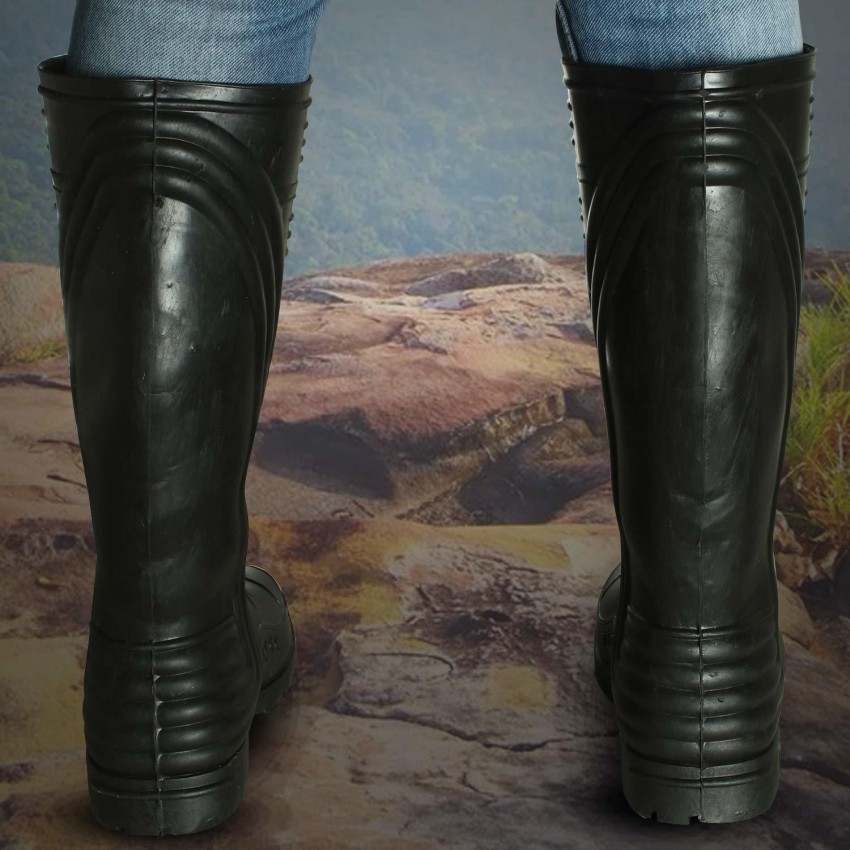 Waterproof long store boots