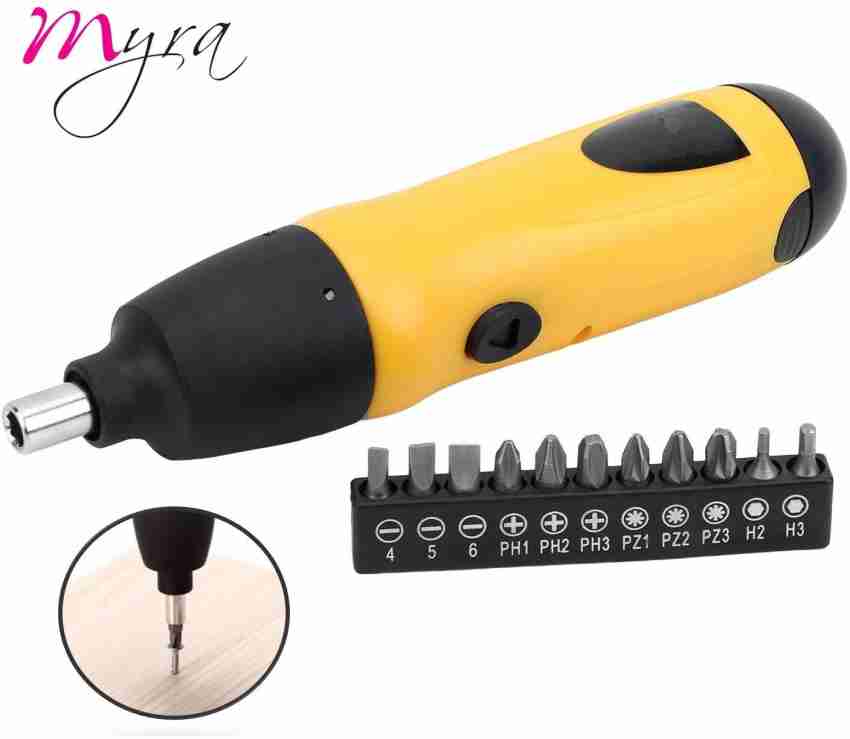 Small electric best sale screwdriver set