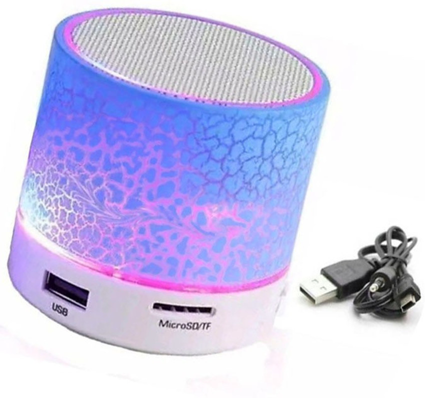 Multicolor bluetooth best sale speaker