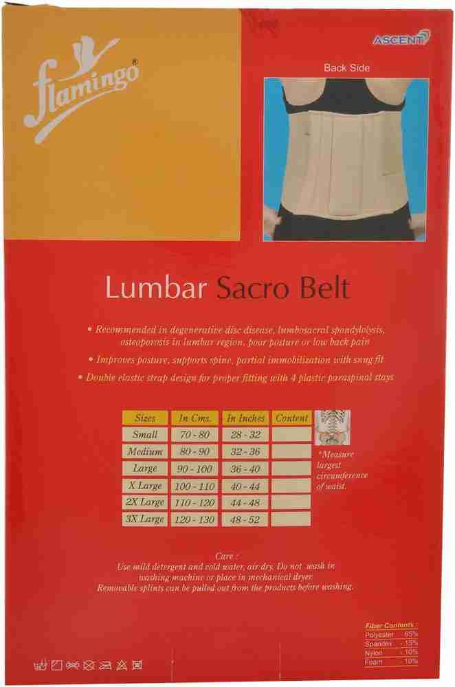FLAMINGO Lumbar Sacro Belt L.S. Belt XXL Waist 43 to 47