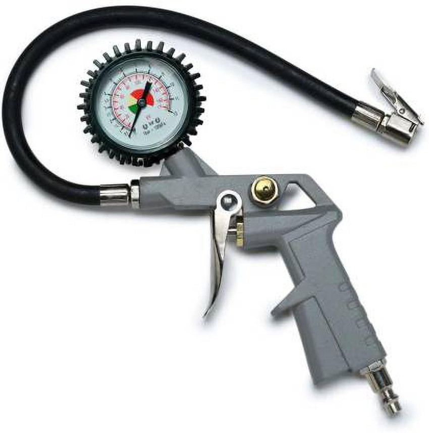 MEGA Analog Tire Pressure Gauge 0 TO 170 PSI AIR TYRE INFLATOR CUM