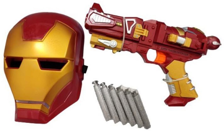 Iron man deals nerf gun