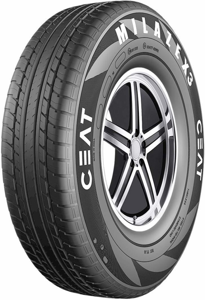 CEAT 175 70R13 MILAZE X3 TL 82T 4 Wheeler Tyre Price in India