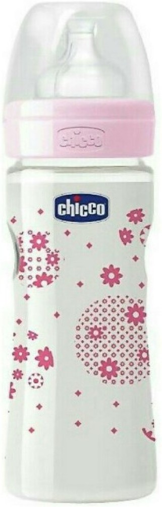 CHICCO BIBERON WB COL PLAST.GIRL 250ML SILICONE FL.MEDI - Di