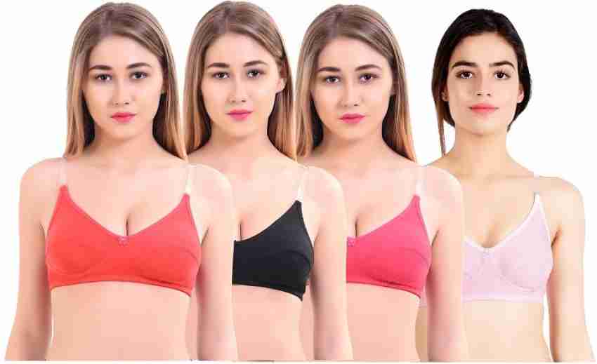 Buy online Full Coverage Solid Sports Bra from lingerie for Women by Alishan  for ₹199 at 8% off