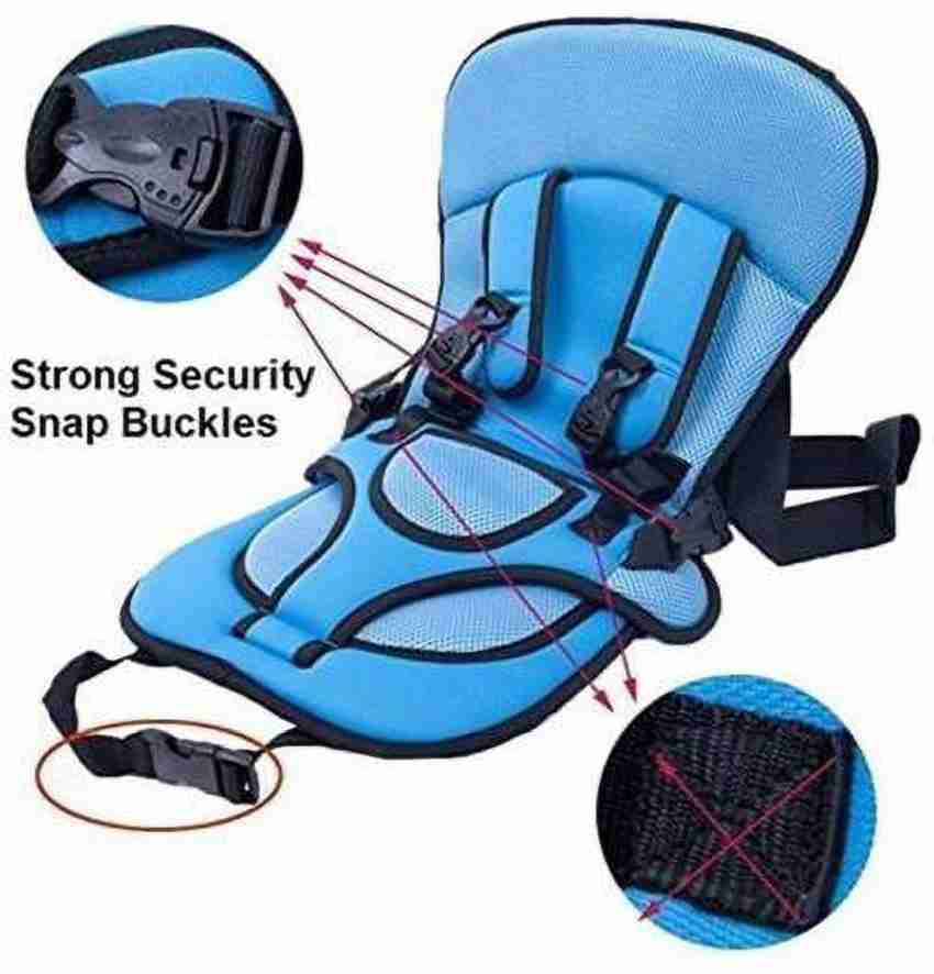 Baby car cushion seat with hotsell safety belt