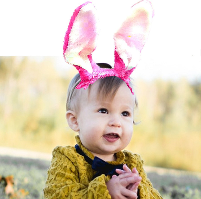 Doll with shop bunny ears