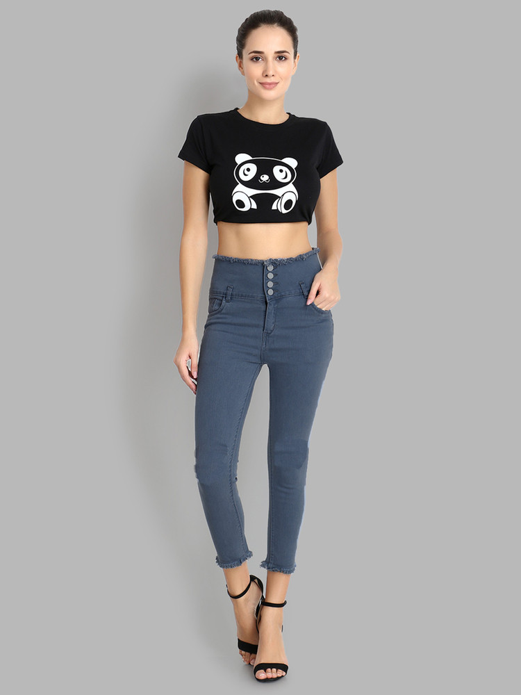 High waist jeans flipkart top