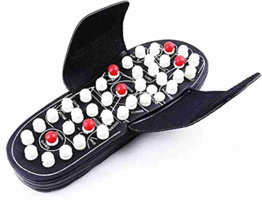 GROWTOP Men Acupressure Magnetic Therapy Paduka Slipper for Men