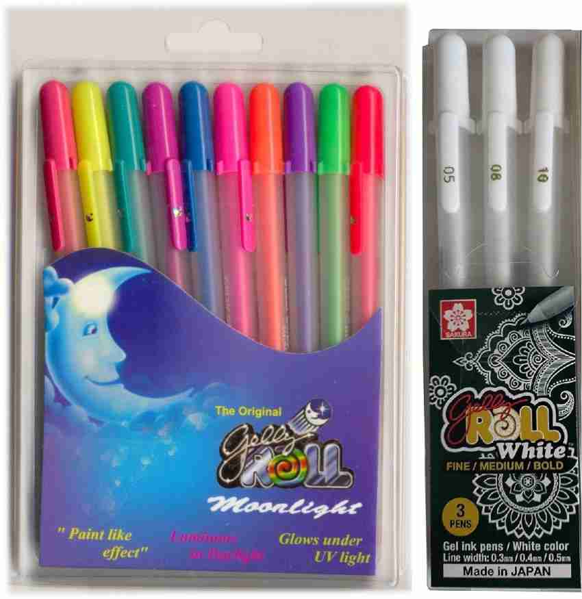 Sakura Gelly Roll Pen-White, XPGB-3WT